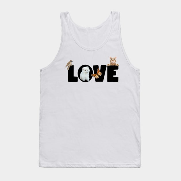 Love us too Tank Top by Mayathebeezzz